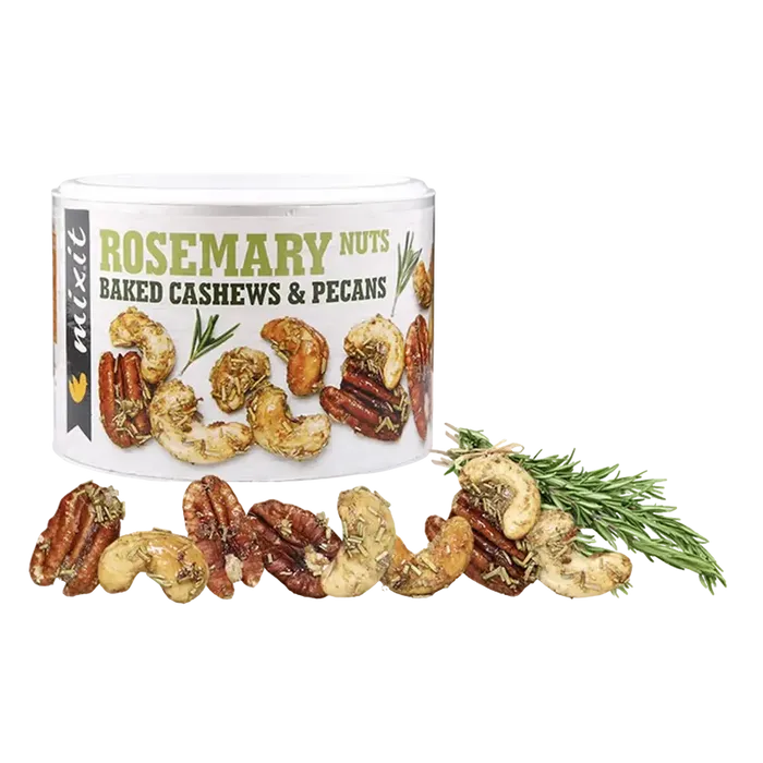 Mixit Oříšky z pece - rozmarýn a citronová tráva 150 g